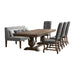 Gramercy - Dining Set – 6 Piece Dining Room Sets by Elements International at Furniture Wholesale Plus , Nashville furniture store