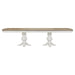 Magnolia Manor - Double Pedestal Table - Antique White – Dining Tables by Liberty Furniture at Furniture Wholesale Plus , Nashville furniture store