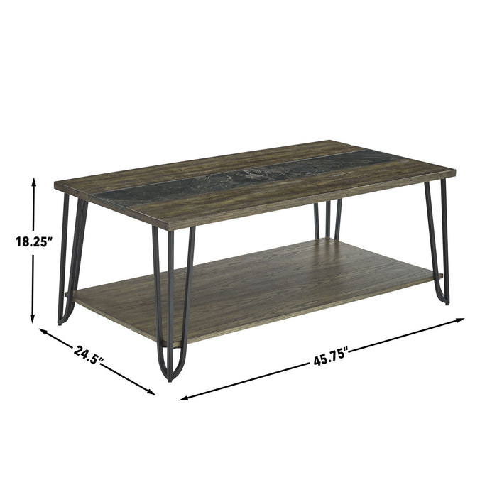 Harper - Table With Sintered Stone Inlay – Cocktail Tables by Steve Silver Furniture at Furniture Wholesale Plus , Nashville furniture store