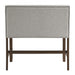 Seneca - Counter Bench With Upholstered Back And Fabric - Brown – Counter Benches by Elements International at Furniture Wholesale Plus , Nashville furniture store