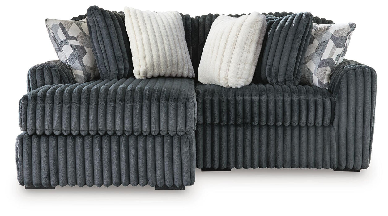 Midnight-Madness - Sectional – Stationary Sectionals by Signature Design by Ashley® at Furniture Wholesale Plus , Nashville furniture store
