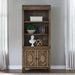 Carolina Park - Bunching Bookcase - Amber Brown – Standard Bookcases by Liberty Furniture at Furniture Wholesale Plus , Nashville furniture store