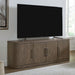 South Bend - 82" TV Console - Burnished Clay – TV Stands by Liberty Furniture at Furniture Wholesale Plus , Nashville furniture store