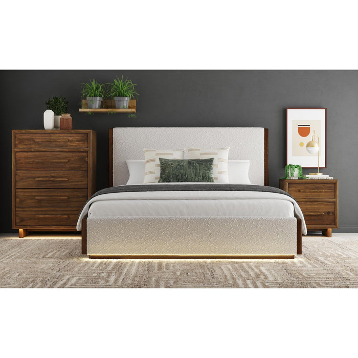 Brisbane - Chest With LED - Brown – Accent Chests by Elements International at Furniture Wholesale Plus , Nashville furniture store