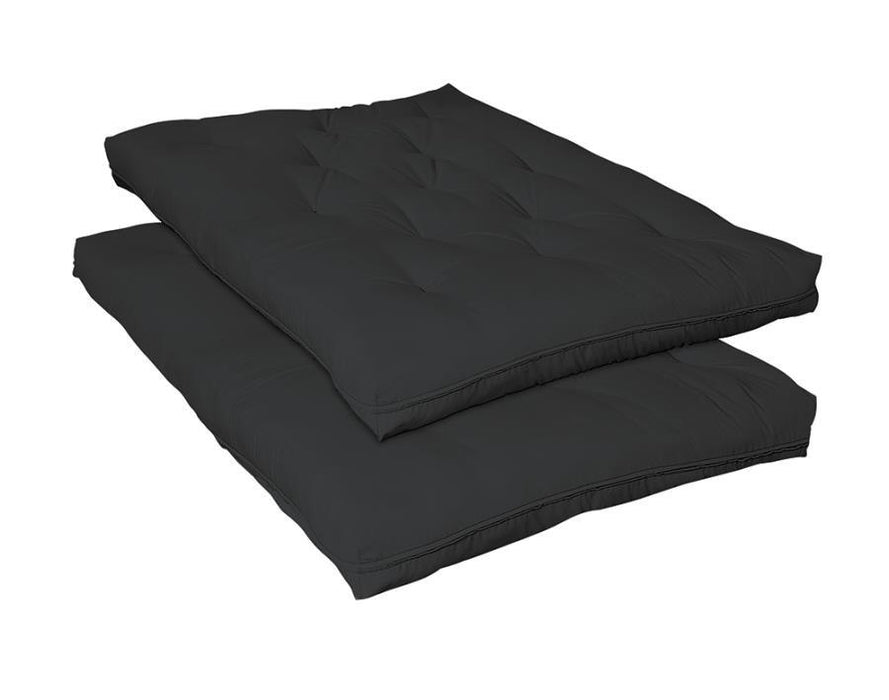 7" Deluxe Innerspring Futon Pad - Black - Premium Futon Pads from CoasterEssence - Just $349! Shop now at Furniture Wholesale Plus  We are the best furniture store in Nashville, Hendersonville, Goodlettsville, Madison, Antioch, Mount Juliet, Lebanon, Gallatin, Springfield, Murfreesboro, Franklin, Brentwood