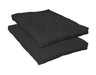 7" Deluxe Innerspring Futon Pad - Black - Premium Futon Pads from CoasterEssence - Just $349! Shop now at Furniture Wholesale Plus  We are the best furniture store in Nashville, Hendersonville, Goodlettsville, Madison, Antioch, Mount Juliet, Lebanon, Gallatin, Springfield, Murfreesboro, Franklin, Brentwood