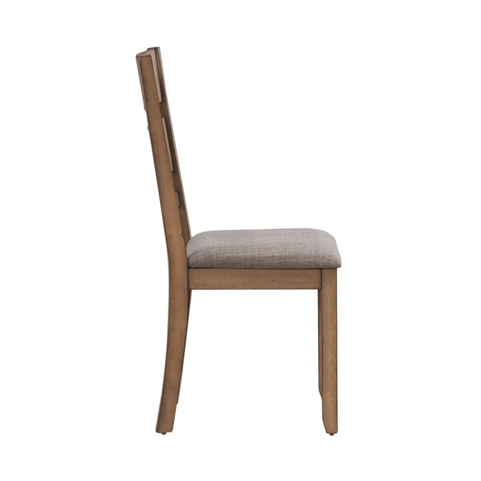 Brook Bay - Slat Back Upholstered Side Chair – Side Chairs by Liberty Furniture at Furniture Wholesale Plus , Nashville furniture store