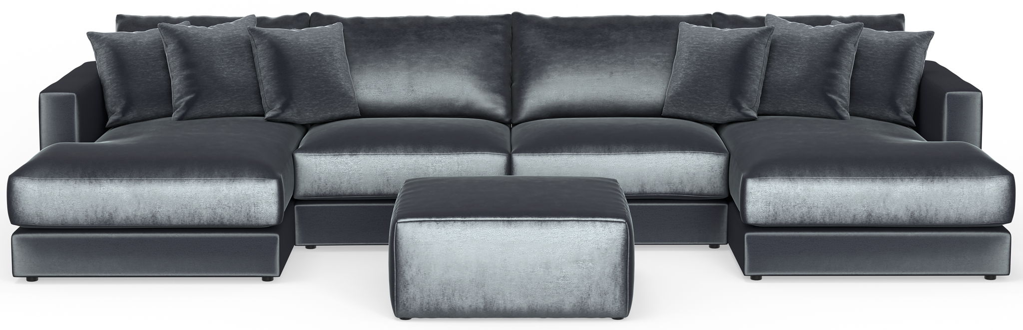 Remington - Modular Sofa And Cocktail Ottoman – 2 Piece Living Room Sets by Jackson at Furniture Wholesale Plus , Nashville furniture store