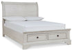Robbinsdale - Sleigh Bed – Storage Beds by Signature Design by Ashley® at Furniture Wholesale Plus , Nashville furniture store