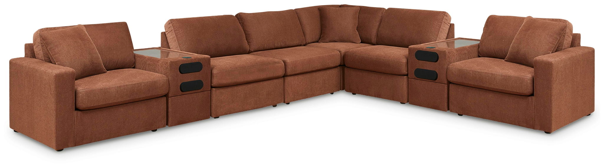 Modmax - Sectional - Spice – Stationary Sectionals by Signature Design by Ashley® at Furniture Wholesale Plus , Nashville furniture store