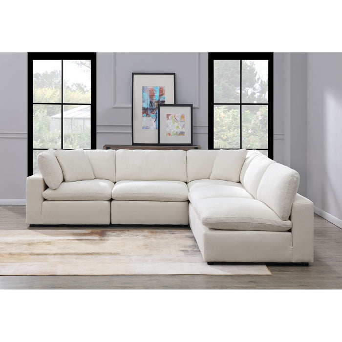 Cloud - Sectional Sofa – Stationary Sectionals by Elements International at Furniture Wholesale Plus , Nashville furniture store