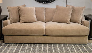 ChloeeAnne - Sofa - Honey – Stationary Sofas by Benchcraft® at Furniture Wholesale Plus , Nashville furniture store