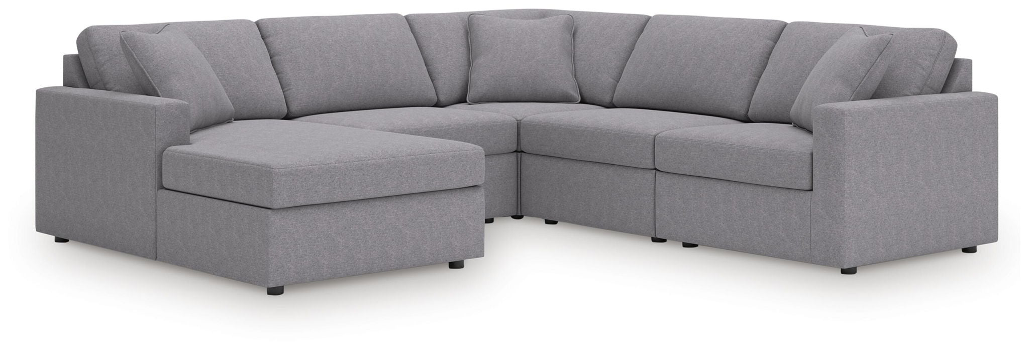 Modmax - Sectional - Granite – Stationary Sectionals by Signature Design by Ashley® at Furniture Wholesale Plus , Nashville furniture store