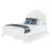 Jesse - 4 Piece Full Panel With Trundle Bedroom Set - White – 4 Piece Bedroom Sets by Elements International at Furniture Wholesale Plus , Nashville furniture store