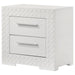 Ives - 2-Drawer Nightstand Bedside Table – Accent Nightstands by Coaster Fine Furniture at Furniture Wholesale Plus , Nashville furniture store