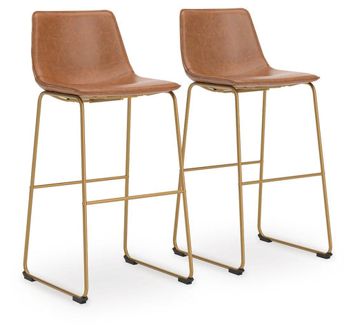 Ciabori - Tall Upholstered Barstool (Set of 2) – Stool Sets by Signature Design by Ashley® at Furniture Wholesale Plus , Nashville furniture store