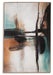 Brunonia - Wall Art - Teal / Orange / Black – Canvas Art by Signature Design by Ashley® at Furniture Wholesale Plus , Nashville furniture store