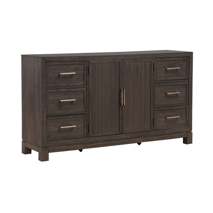 Modern Edge - Dresser – Dresser & Mirror by Liberty Furniture at Furniture Wholesale Plus , Nashville furniture store