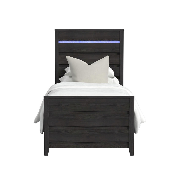 Tobias - Bed With LED – Panel Beds by Elements International at Furniture Wholesale Plus , Nashville furniture store