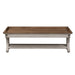 Farmhouse Reimagined - Bed Bench - Antique White / Chestnut Tops – Bed Benches by Liberty Furniture at Furniture Wholesale Plus , Nashville furniture store
