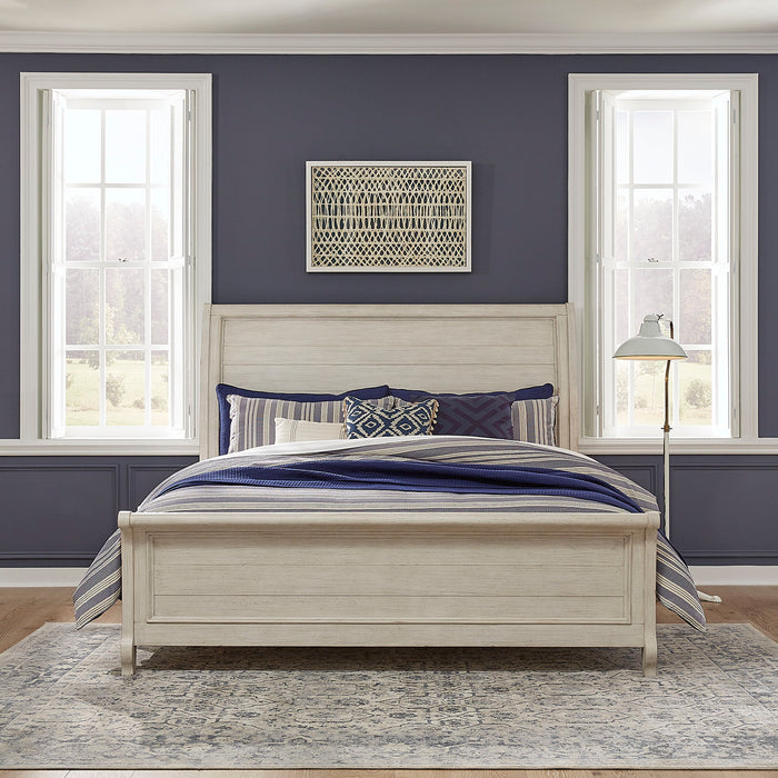 Farmhouse Reimagined - Sleigh Bed – Sleigh Beds by Liberty Furniture at Furniture Wholesale Plus , Nashville furniture store