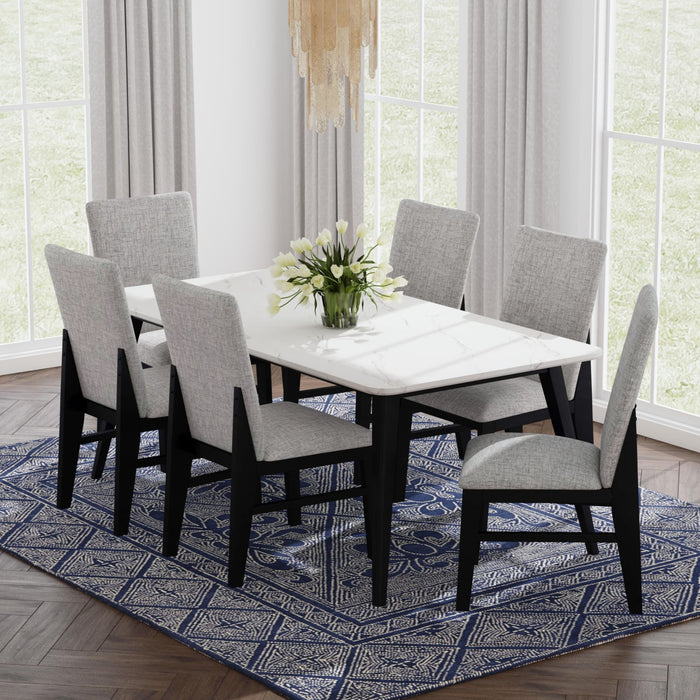 Marlene - Standard Height Dining Set – 5 Piece Dining Room Sets by Elements International at Furniture Wholesale Plus , Nashville furniture store