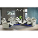 Carlo - Power Motion Loveseat With Power Headrest, Console And LED – Reclining Loveseats by Elements International at Furniture Wholesale Plus , Nashville furniture store