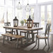 Lindsey Farm - Trestle Table Set – 5 Piece Dining Room Sets by Liberty Furniture at Furniture Wholesale Plus , Nashville furniture store