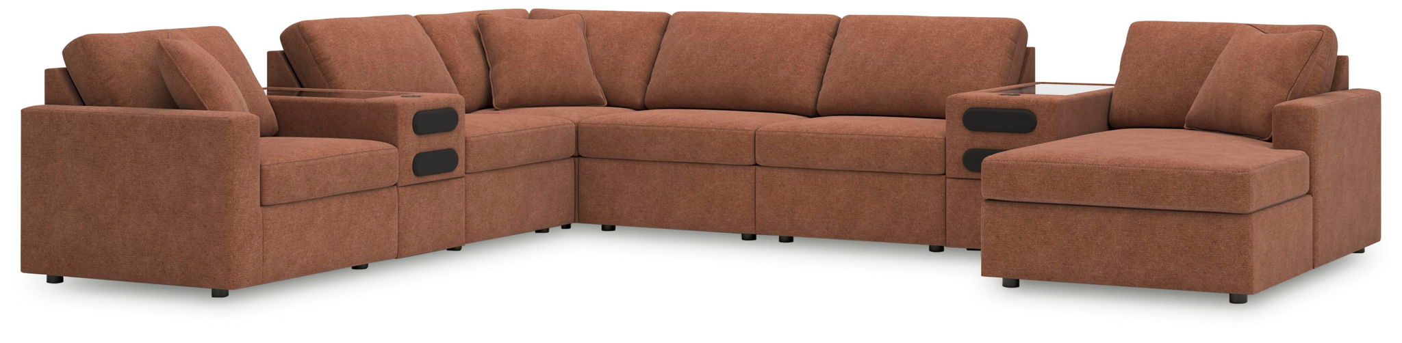Modmax - Sectional - Spice – Stationary Sectionals by Signature Design by Ashley® at Furniture Wholesale Plus , Nashville furniture store