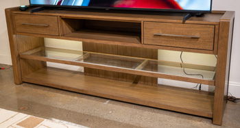 Marxmore - Extra Large TV Stand - Brown – TV Stands by Signature Design by Ashley® at Furniture Wholesale Plus , Nashville furniture store
