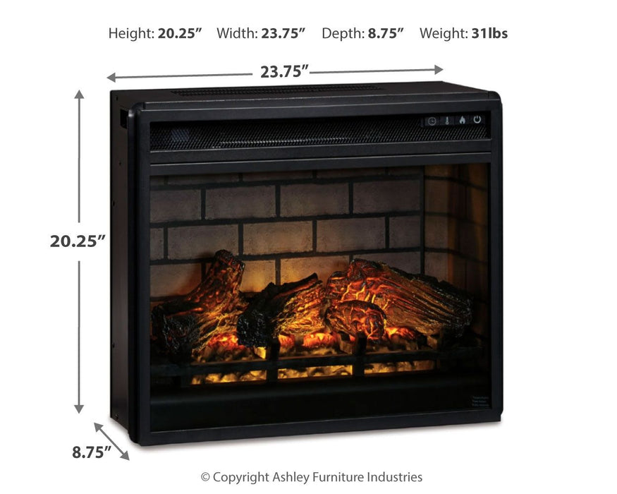 Entertainment Accessories - Fireplace Insert Infrared – Fireplace Inserts by Signature Design by Ashley® at Furniture Wholesale Plus , Nashville furniture store