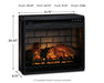 Entertainment Accessories - Fireplace Insert Infrared – Fireplace Inserts by Signature Design by Ashley® at Furniture Wholesale Plus , Nashville furniture store