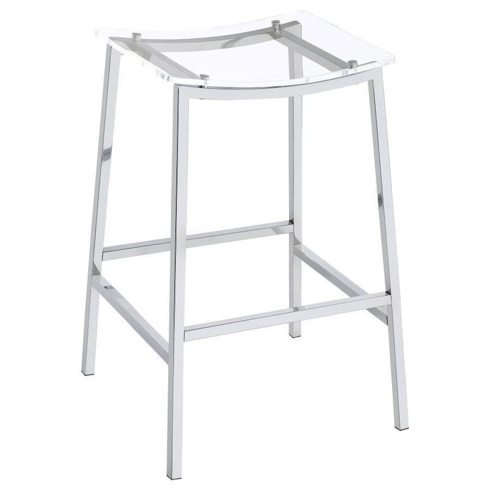 Jovani - Acrylic Backless Bar Stools (Set of 2) - Premium Stool Sets from Coaster Fine Furniture - Just $359! Shop now at Furniture Wholesale Plus  We are the best furniture store in Nashville, Hendersonville, Goodlettsville, Madison, Antioch, Mount Juliet, Lebanon, Gallatin, Springfield, Murfreesboro, Franklin, Brentwood