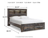 Drystan - Panel Bookcase Bed – Panel Beds by Signature Design by Ashley® at Furniture Wholesale Plus , Nashville furniture store