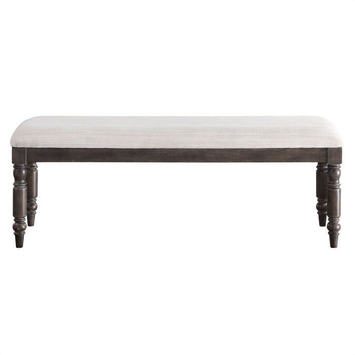 Hutchins - Dining Bench - Dark Brown – Dining Benches by Steve Silver Furniture at Furniture Wholesale Plus , Nashville furniture store