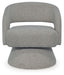 Nashkins - Swivel Accent Chair - Pebble – Swivel Chairs by Signature Design by Ashley® at Furniture Wholesale Plus , Nashville furniture store