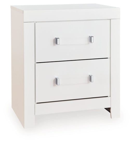 Maeling - Two Drawer Night Stand – Accent Nightstands by Signature Design by Ashley® at Furniture Wholesale Plus , Nashville furniture store