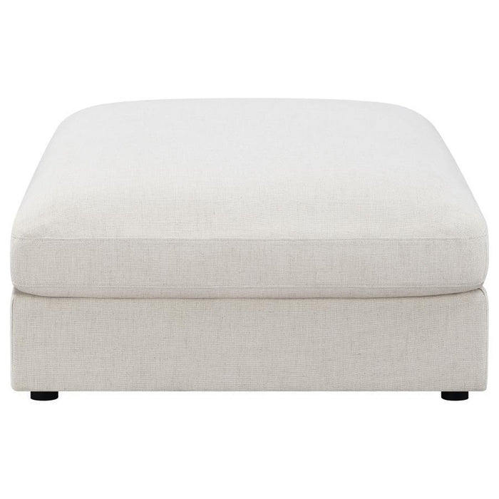 Serene - Square Upholstered Ottoman – Upholstered Ottomans by CoasterEssence at Furniture Wholesale Plus , Nashville furniture store