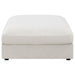 Serene - Square Upholstered Ottoman – Upholstered Ottomans by CoasterEssence at Furniture Wholesale Plus , Nashville furniture store