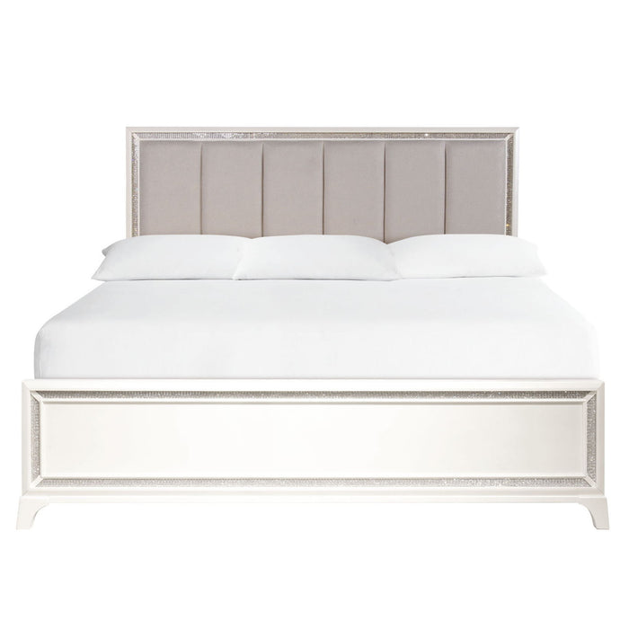 Cassie - Bed – Upholstered Beds by Steve Silver Furniture at Furniture Wholesale Plus , Nashville furniture store