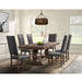 Gramercy - Dining Set – 6 Piece Dining Room Sets by Elements International at Furniture Wholesale Plus , Nashville furniture store