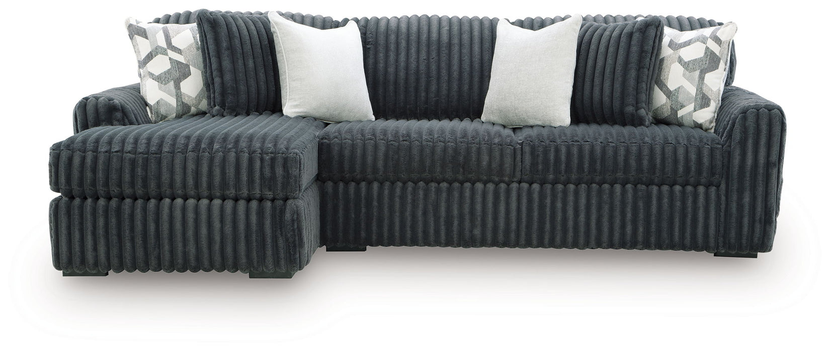 Midnight-Madness - Sectional – Stationary Sectionals by Signature Design by Ashley® at Furniture Wholesale Plus , Nashville furniture store