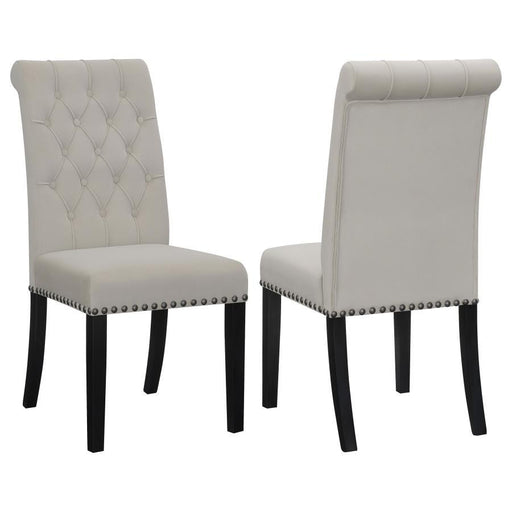 Alana - Upholstered Dining Side Chair (Set of 2) - Premium Chair Sets from CoasterElevations - Just $329! Shop now at Furniture Wholesale Plus  We are the best furniture store in Nashville, Hendersonville, Goodlettsville, Madison, Antioch, Mount Juliet, Lebanon, Gallatin, Springfield, Murfreesboro, Franklin, Brentwood