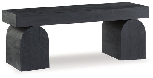 HoLGrove - Accent Bench - Black – Accent Benches by Signature Design by Ashley® at Furniture Wholesale Plus , Nashville furniture store