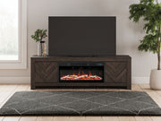 Cayboni - LG TV Stand With Fireplace Option – TV Stands by Signature Design by Ashley® at Furniture Wholesale Plus , Nashville furniture store