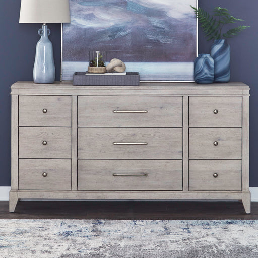 New Haven - 9 Drawer Dresser - Sanctuary White – Dressers by Liberty Furniture at Furniture Wholesale Plus , Nashville furniture store