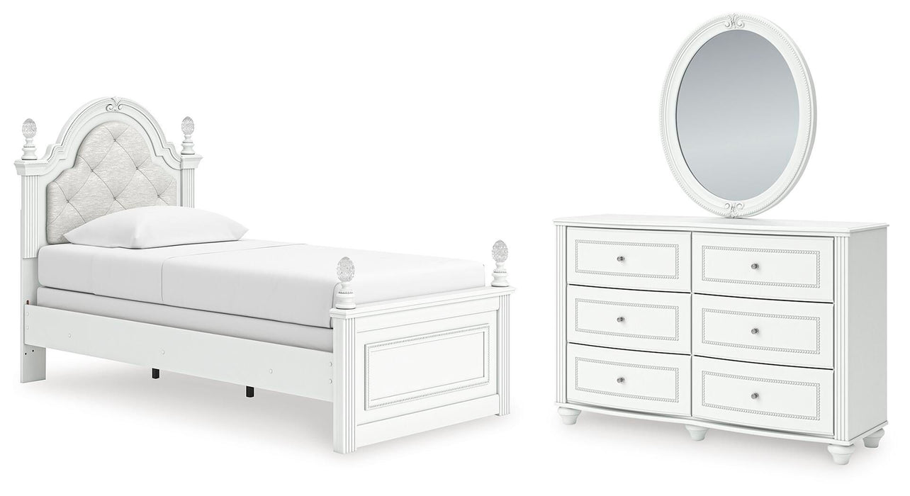 Kozlani - Upholstered Panel Bedroom Set – 3 Piece Bedroom Sets by Signature Design by Ashley® at Furniture Wholesale Plus , Nashville furniture store