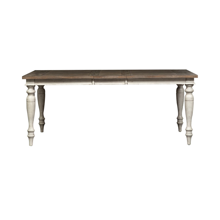 Whitney - Rectangular Leg Table - Antique Linen / Weathered Gray – Dining Tables by Liberty Furniture at Furniture Wholesale Plus , Nashville furniture store