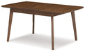 Lyncott - Rectangular Dining Room Butterfly Extension Table - Brown – Dining Tables with Extensions by Signature Design by Ashley® at Furniture Wholesale Plus , Nashville furniture store