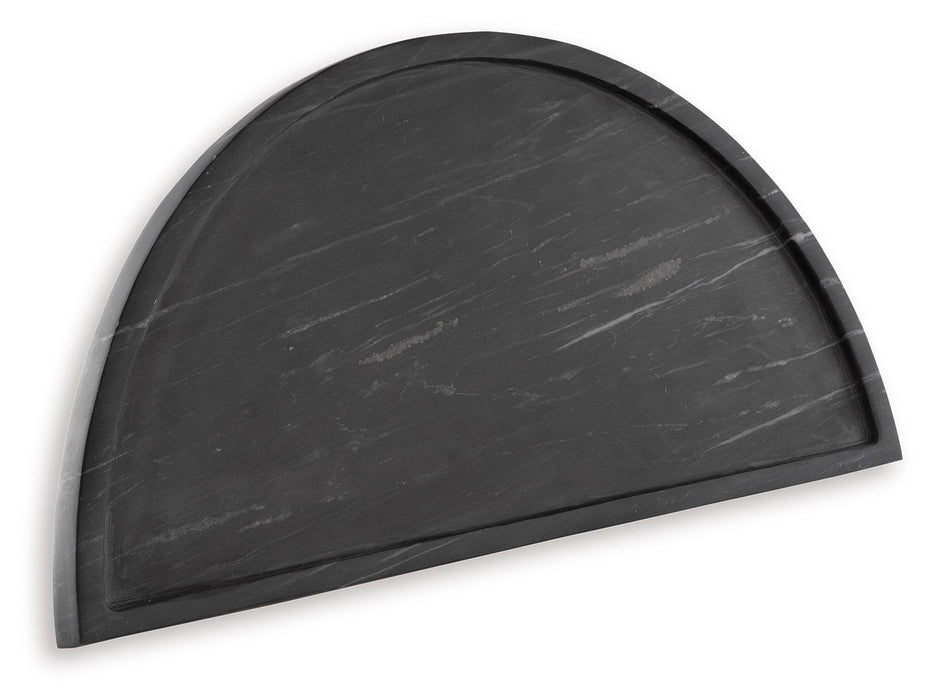 Cortsen - Black - Tray - Premium Trays from Signature Design by Ashley® - Just $68! Shop now at Furniture Wholesale Plus  We are the best furniture store in Nashville, Hendersonville, Goodlettsville, Madison, Antioch, Mount Juliet, Lebanon, Gallatin, Springfield, Murfreesboro, Franklin, Brentwood